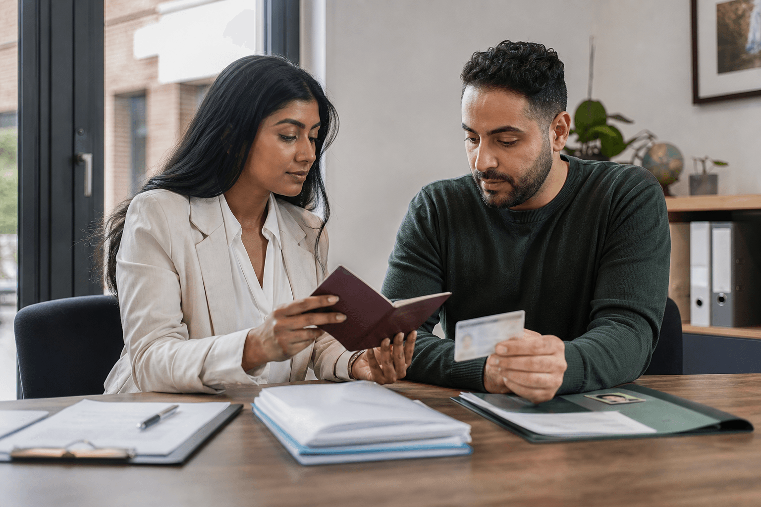 Employment permit consultation